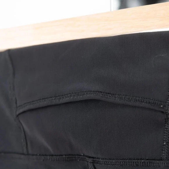 Athleta Black Stealth Mesh Tights Leggings  Black | XXS - Picture 7 of 9